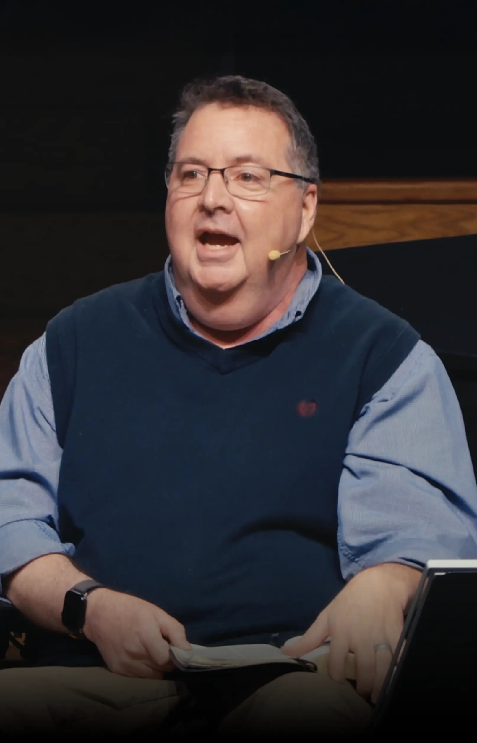 Mike Thompson Preaching