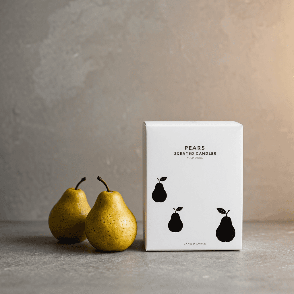 product photography of a box of scented candle