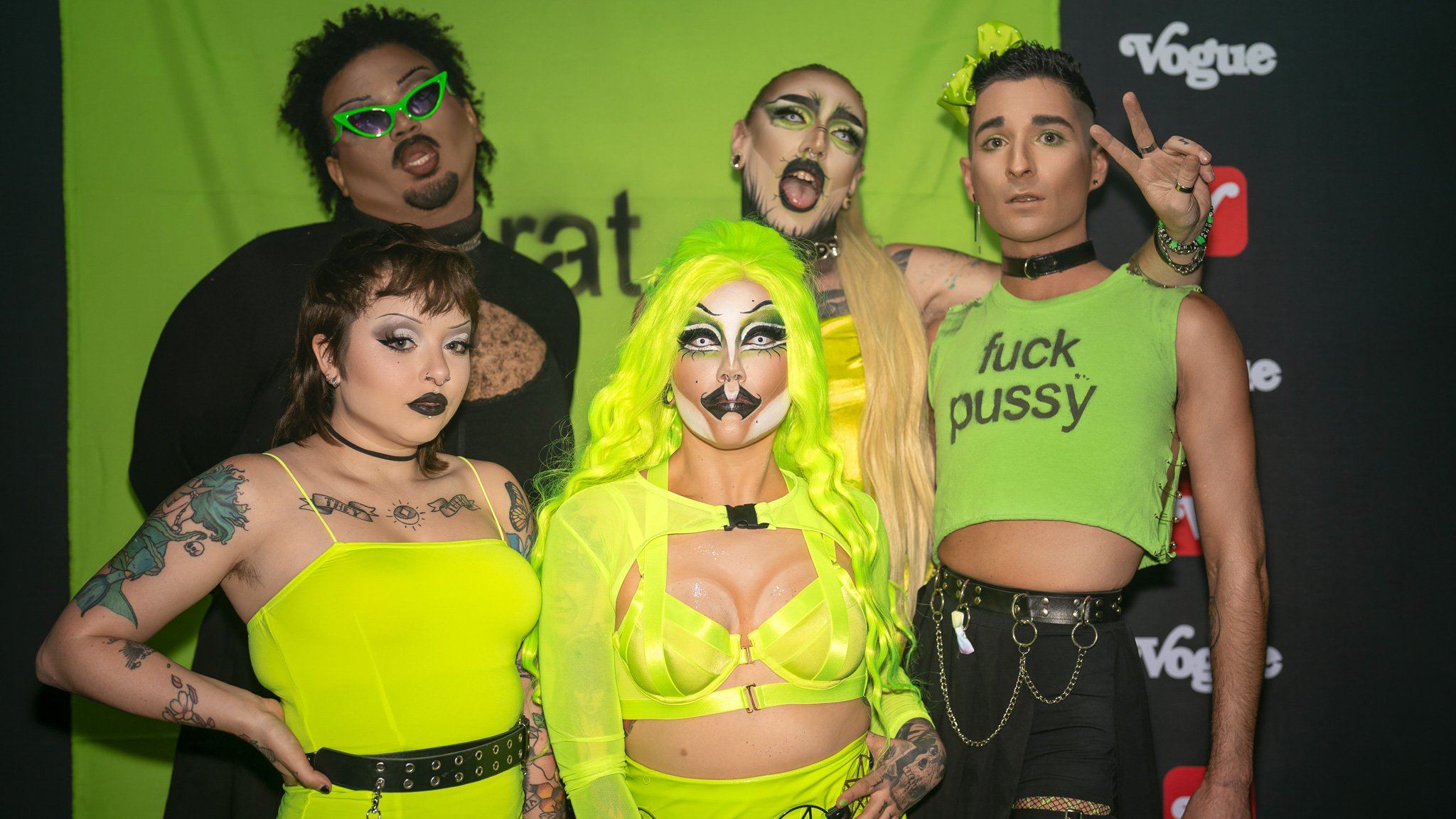 The BRAT Party at the Turntable Indy photo taken by Future Gold Media