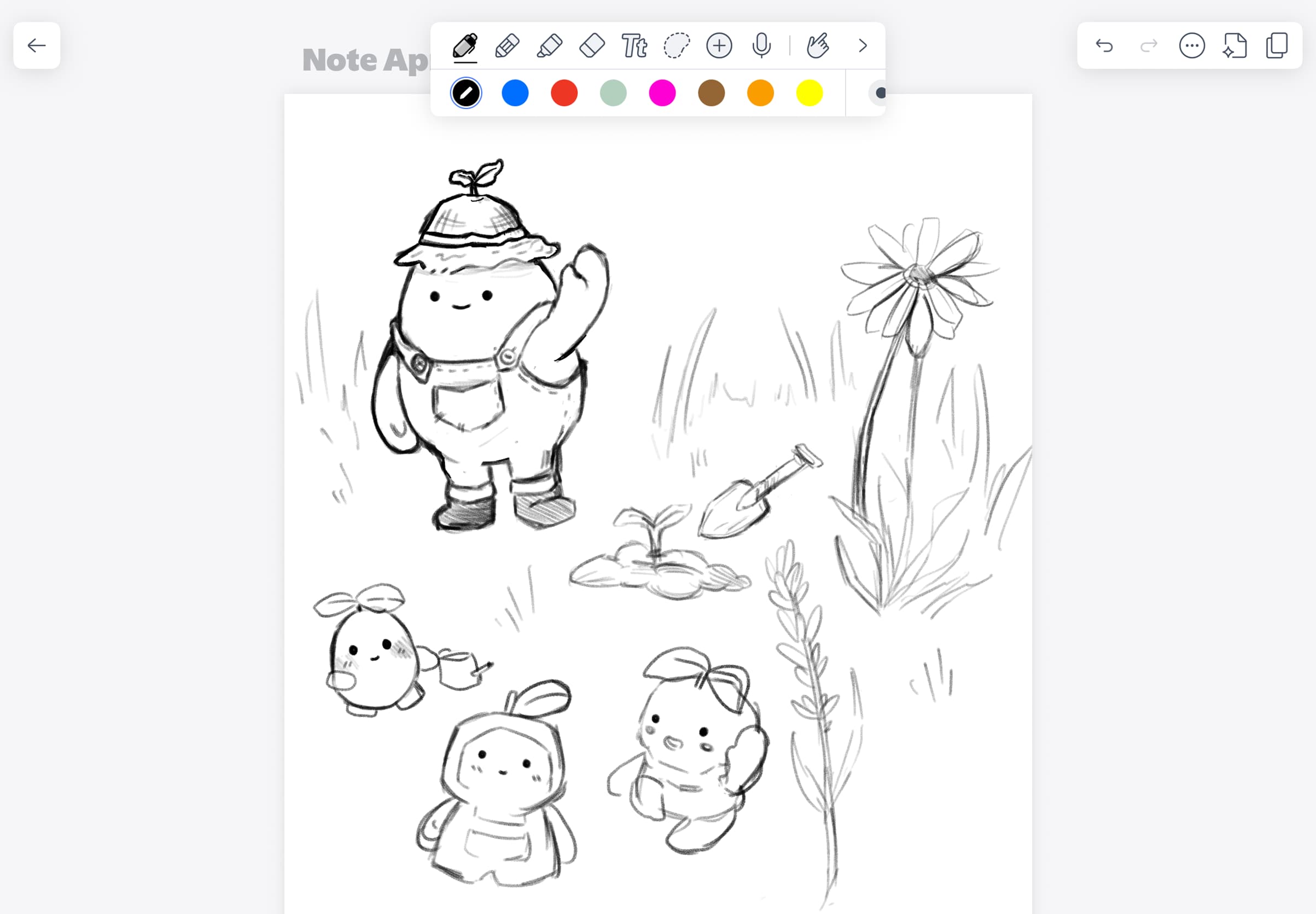 Character Illustration & Concept Sketching