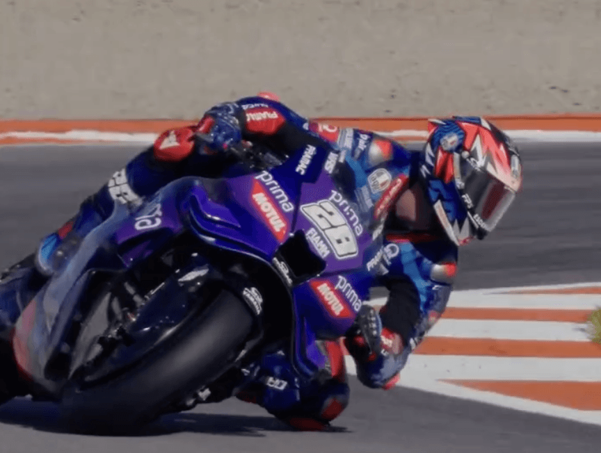 Izan Guevara en el test privado en Cheste | Fuente: PramacRacing