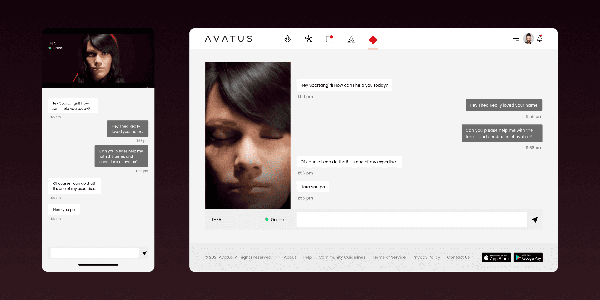 Avatus - AI powered social media app development