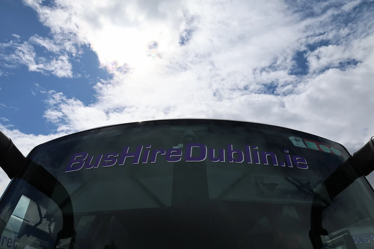 Wheelchair accessible minibus with ramp, Bus Hire Dublin