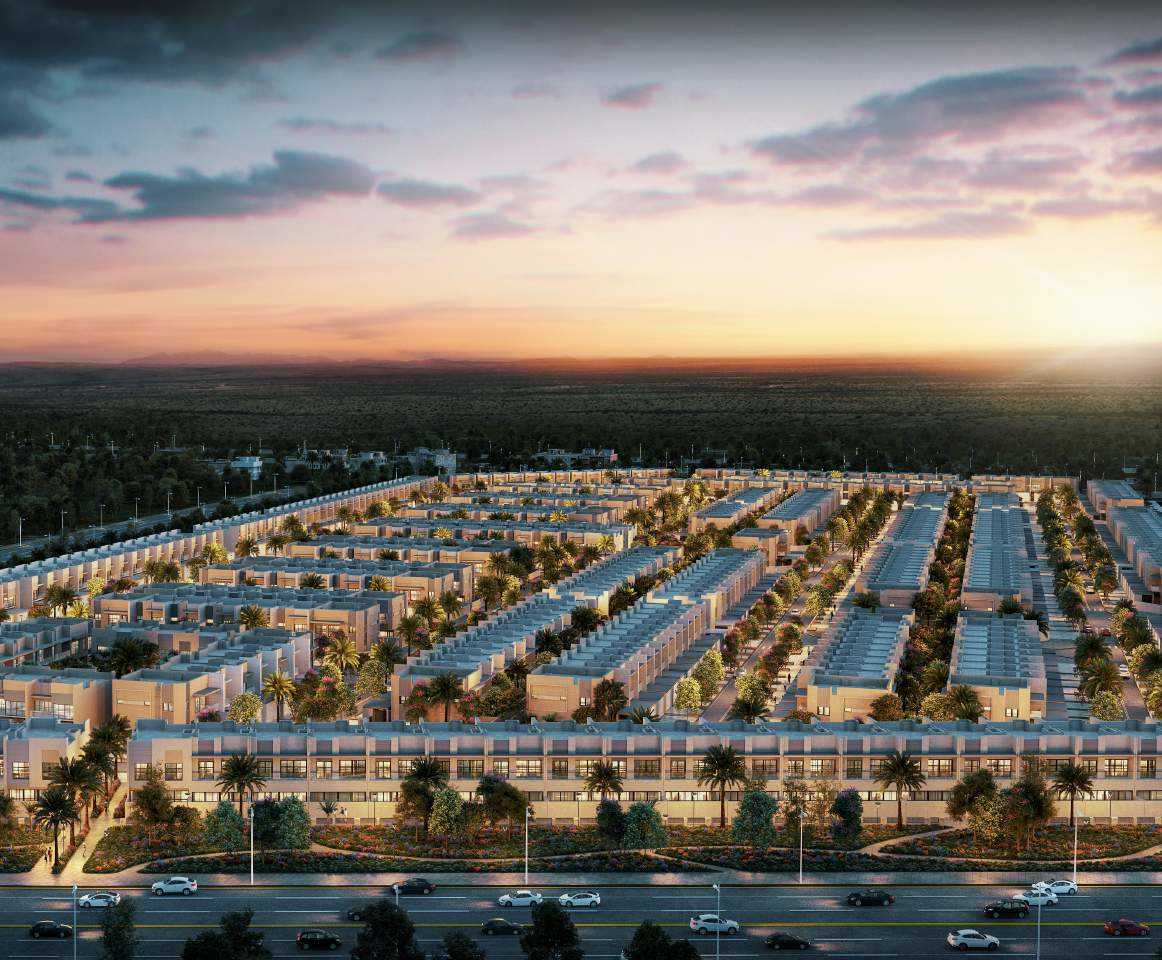 MAG City townhouses community view