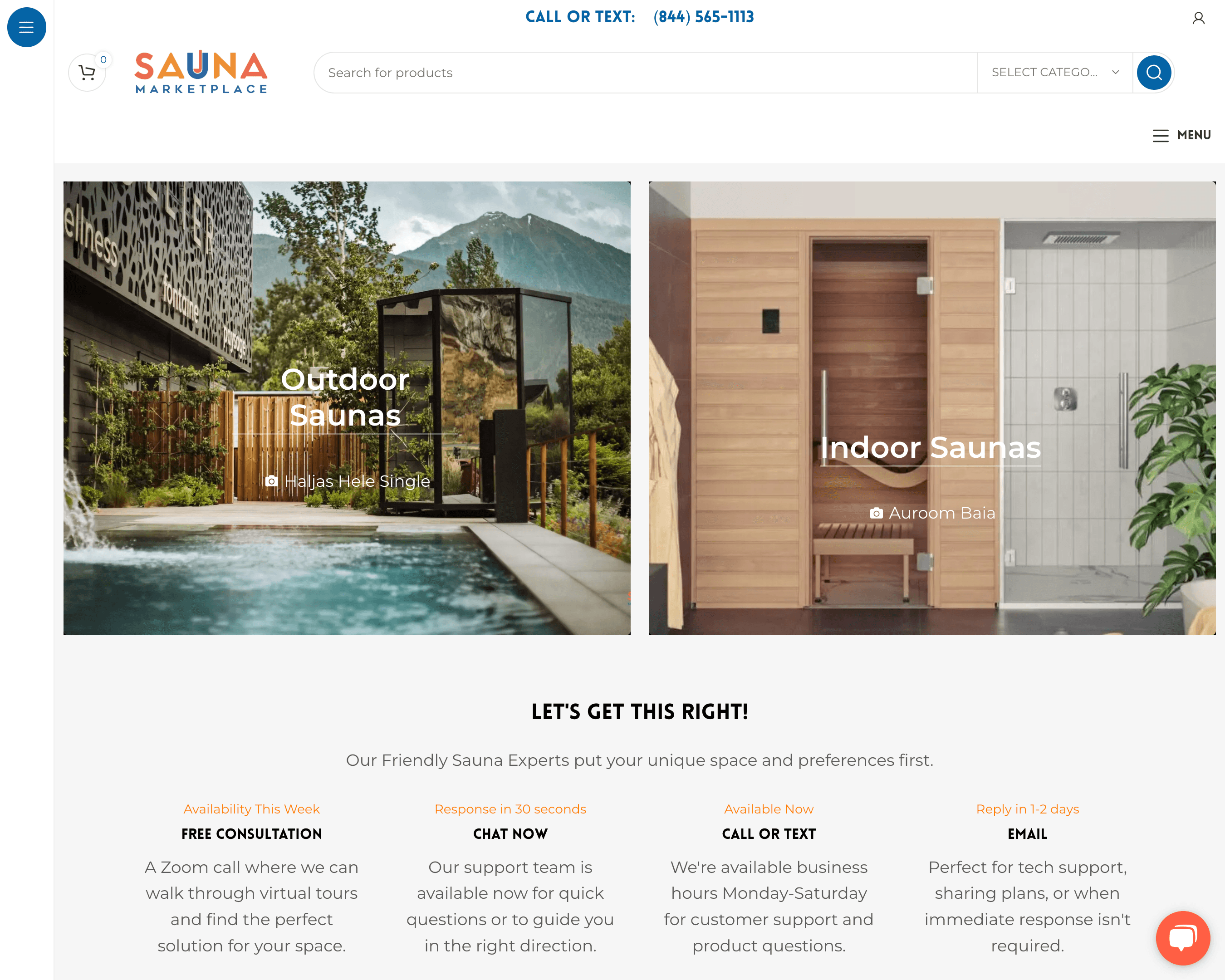 Flex Sauna Marketplace