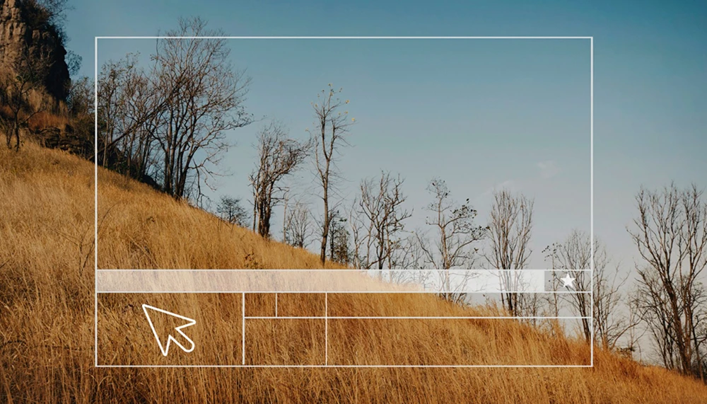 create website layout blank banner