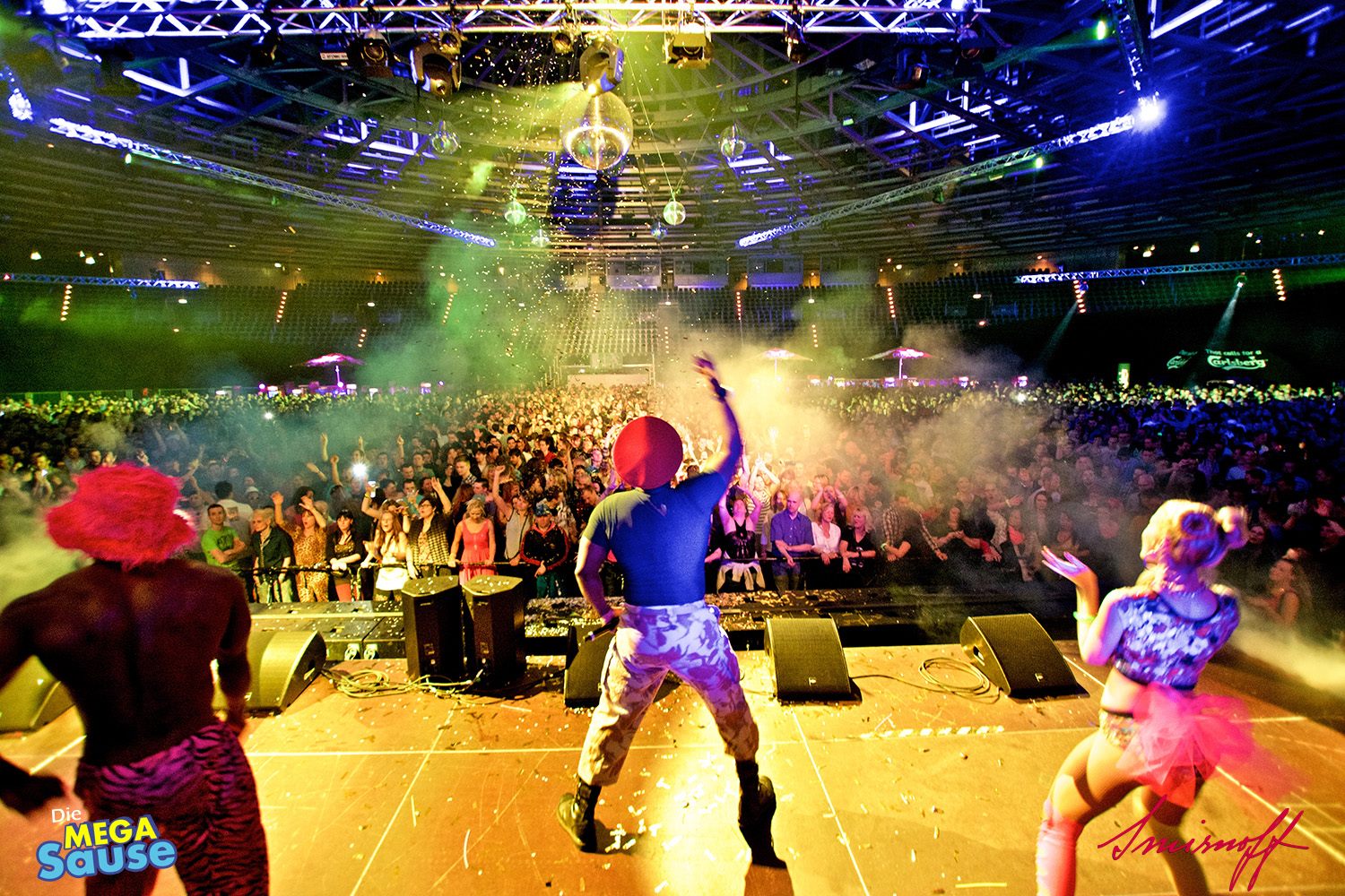Die MEGA Sause am 17.02.2024 mit 2 Unlimited im Velodrom - Halle