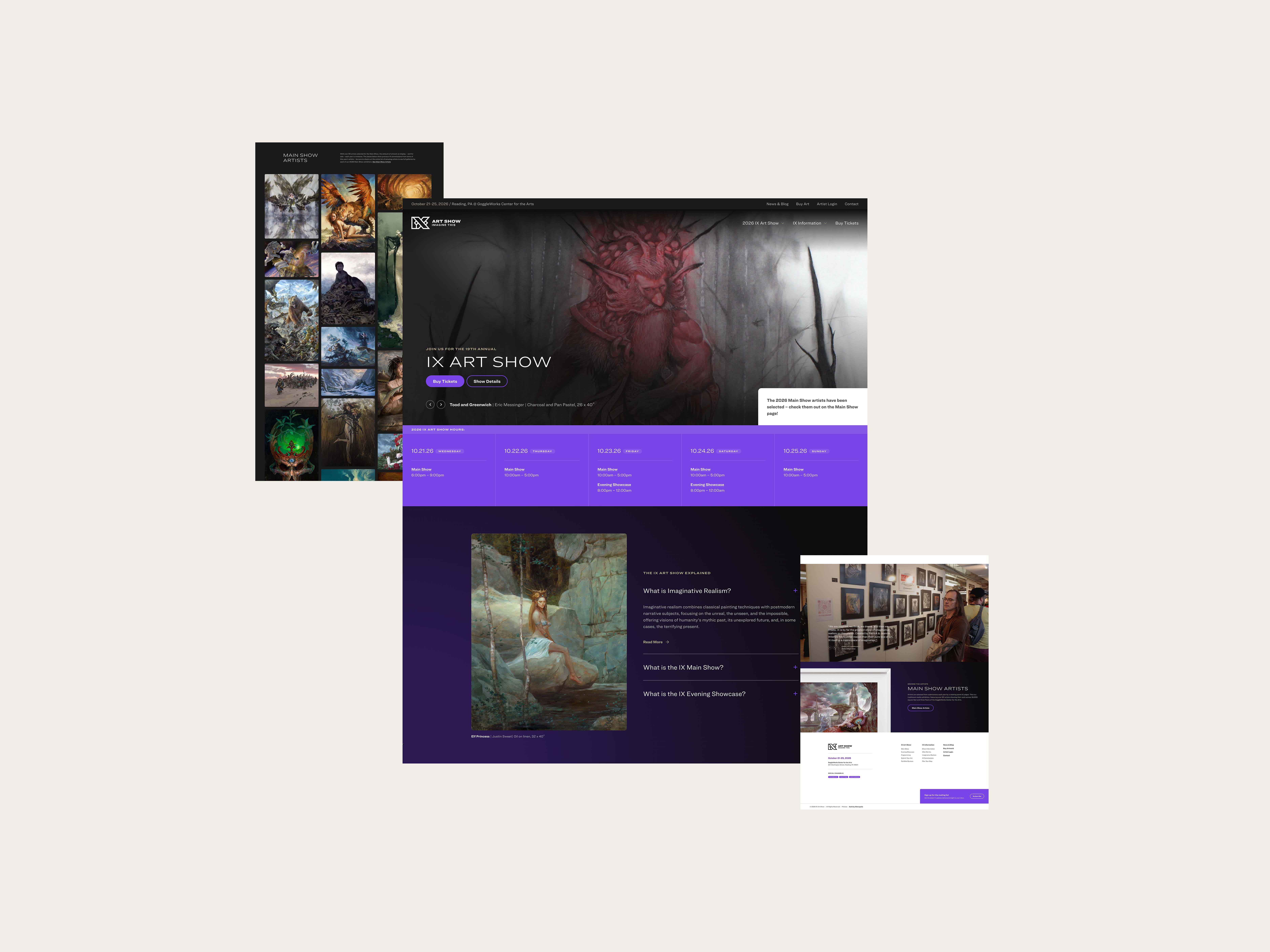 A collection of Brightline Co. marketing materials showcasing brand and digital transformation services, featuring diverse professionals collaborating, vibrant colors, and text emphasizing strategic growth and innovation.