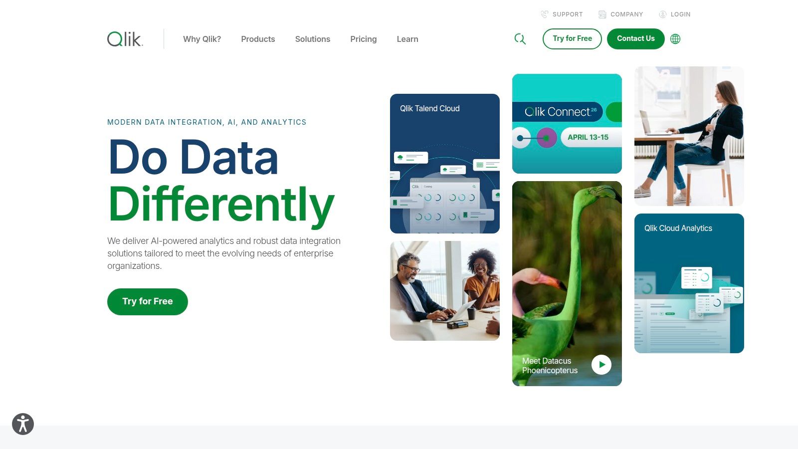 Qlik Cloud Analytics (Qlik Sense)