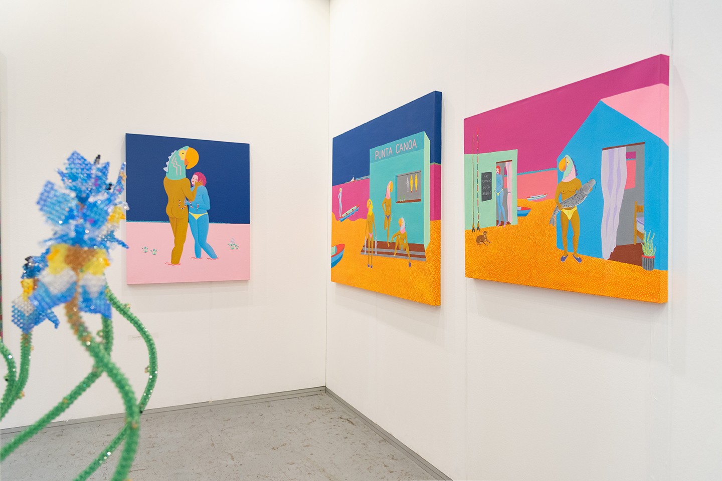 Diego Obligado Galería de Arte - Diego Vergara. Dibujos. Lo numinoso, Examen de conciencia y Los próximos. Pertenecientes al tríptico Estado de situación Grafito sobre papel - 70 x 50 cm. CU - 2024 