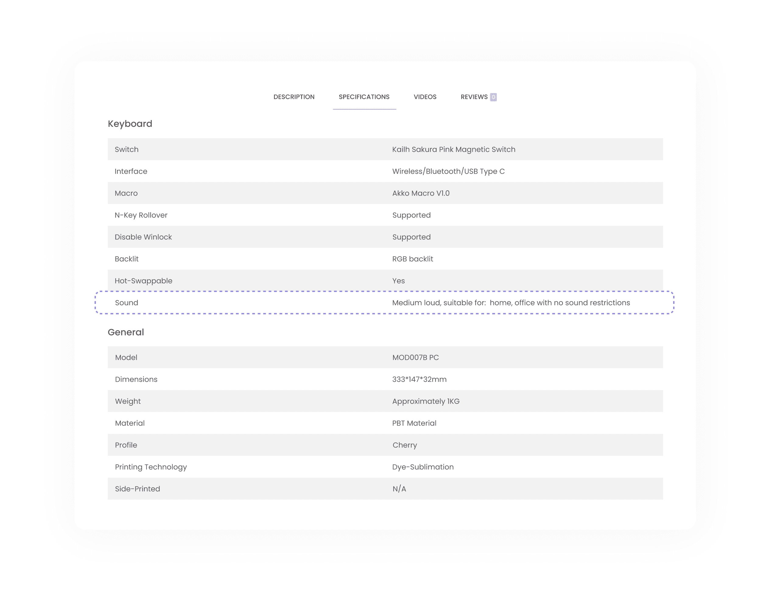 The footer of the home page