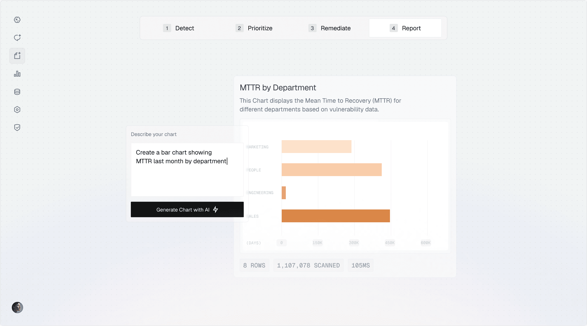 Cogent Platform Screen - Report