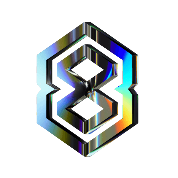 Hero image with abstract blue pattern