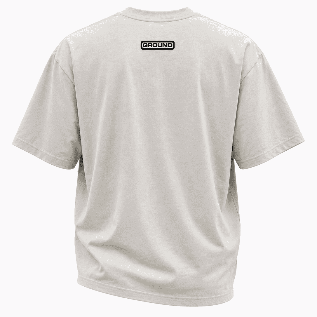 Ignis Typography Tee - Cream - back
