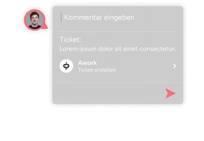 Task-Tool zeigt Funktion zur Umwandlung eines Kommentars in eine eigenständige Aufgabe