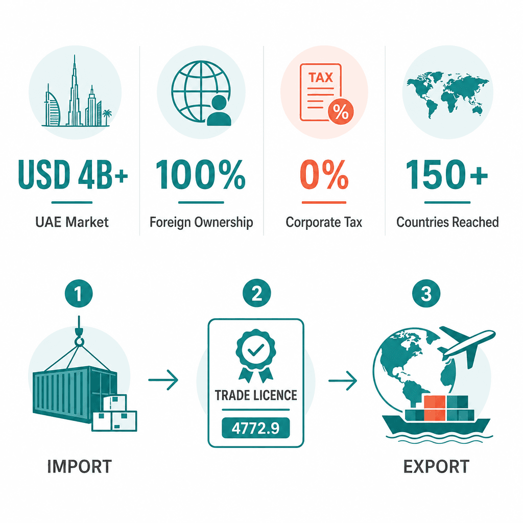 Infographic: Para Pharmaceutical Products Trading License in Dubai