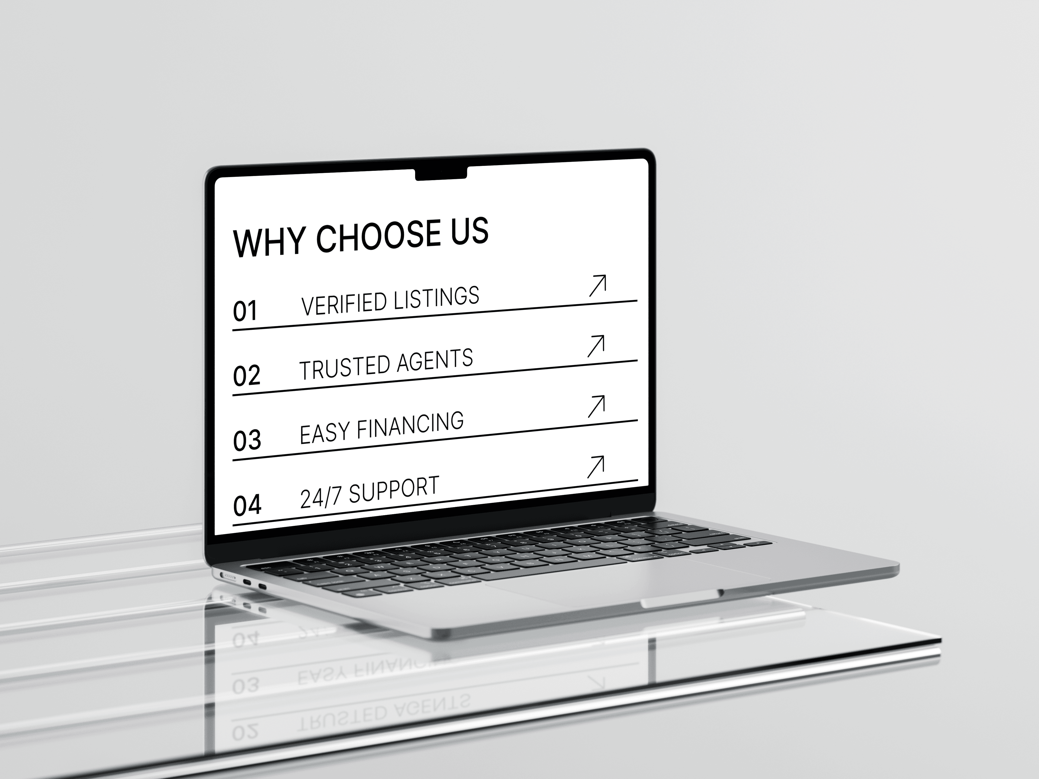 Mordern Design Section Mock up