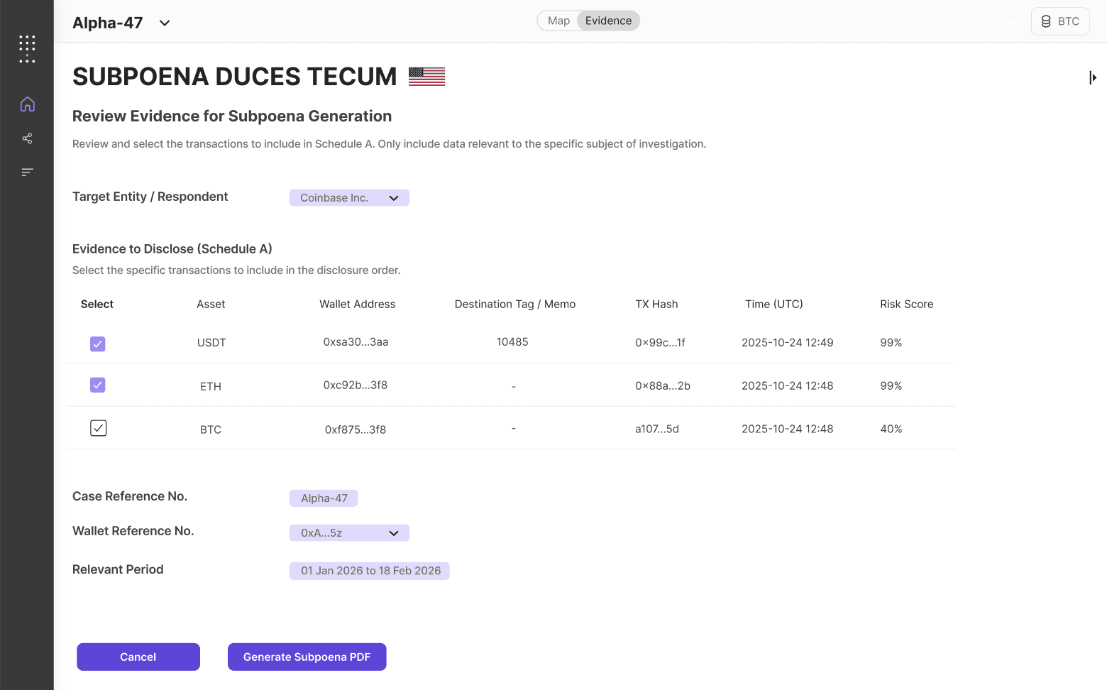 An orange cube-shaped side table is shown.