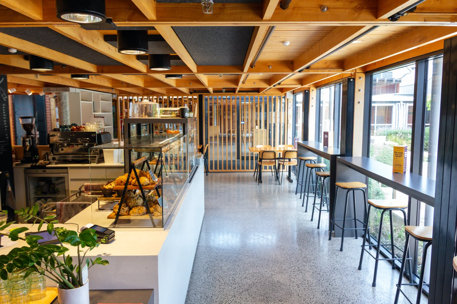 Cafe dining area interior