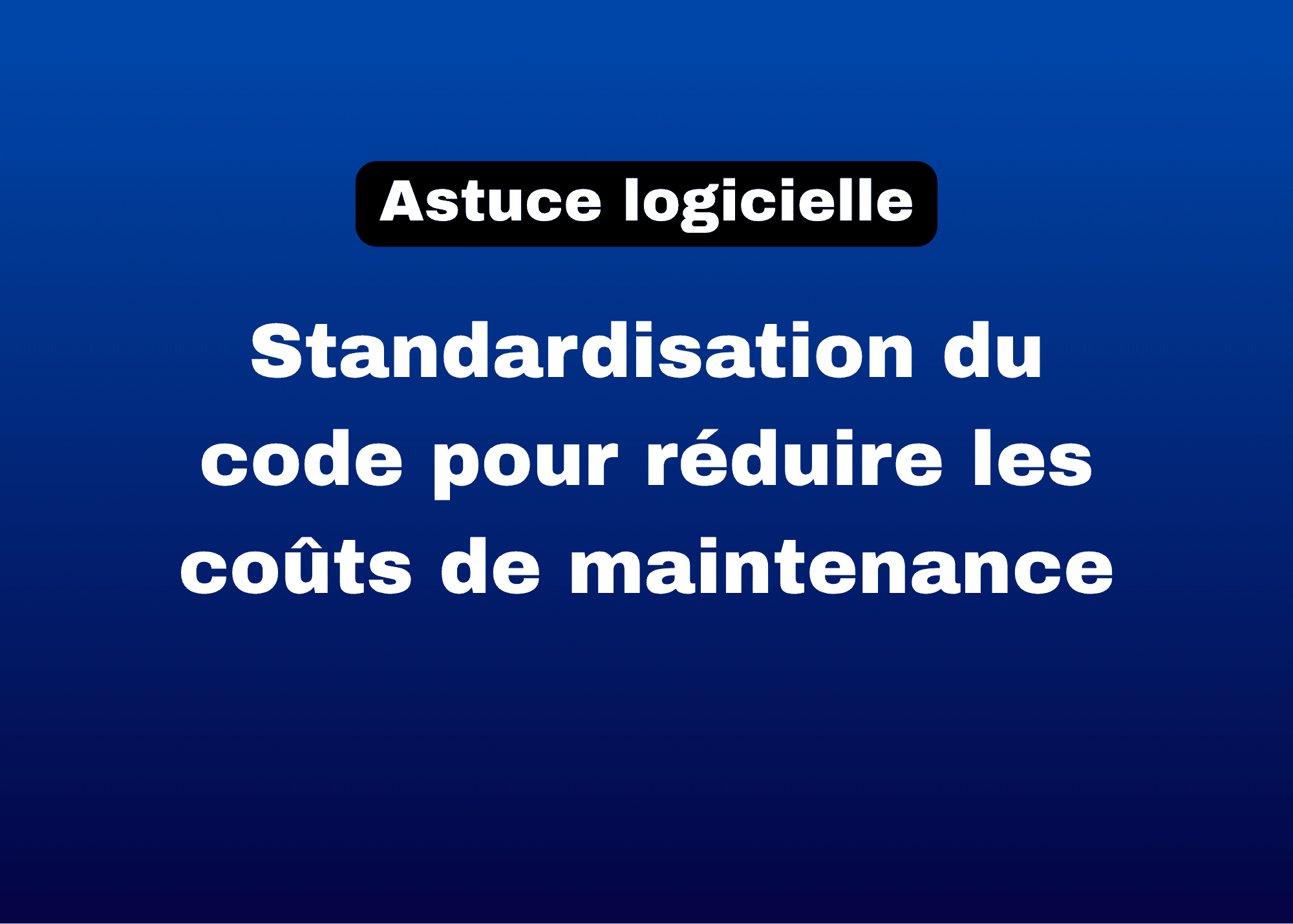 Astuce logicielle