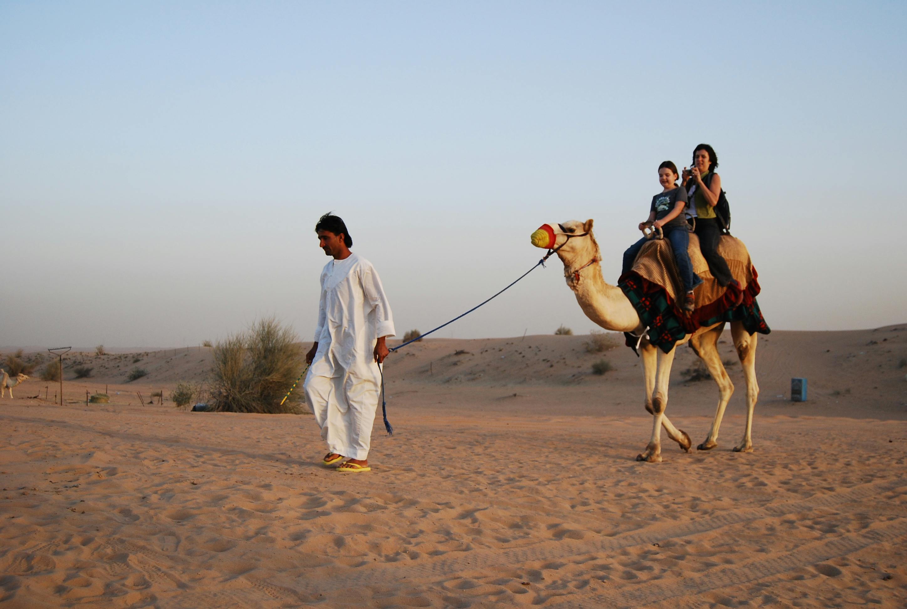 Dubai Desert Safari Family Camel Ride