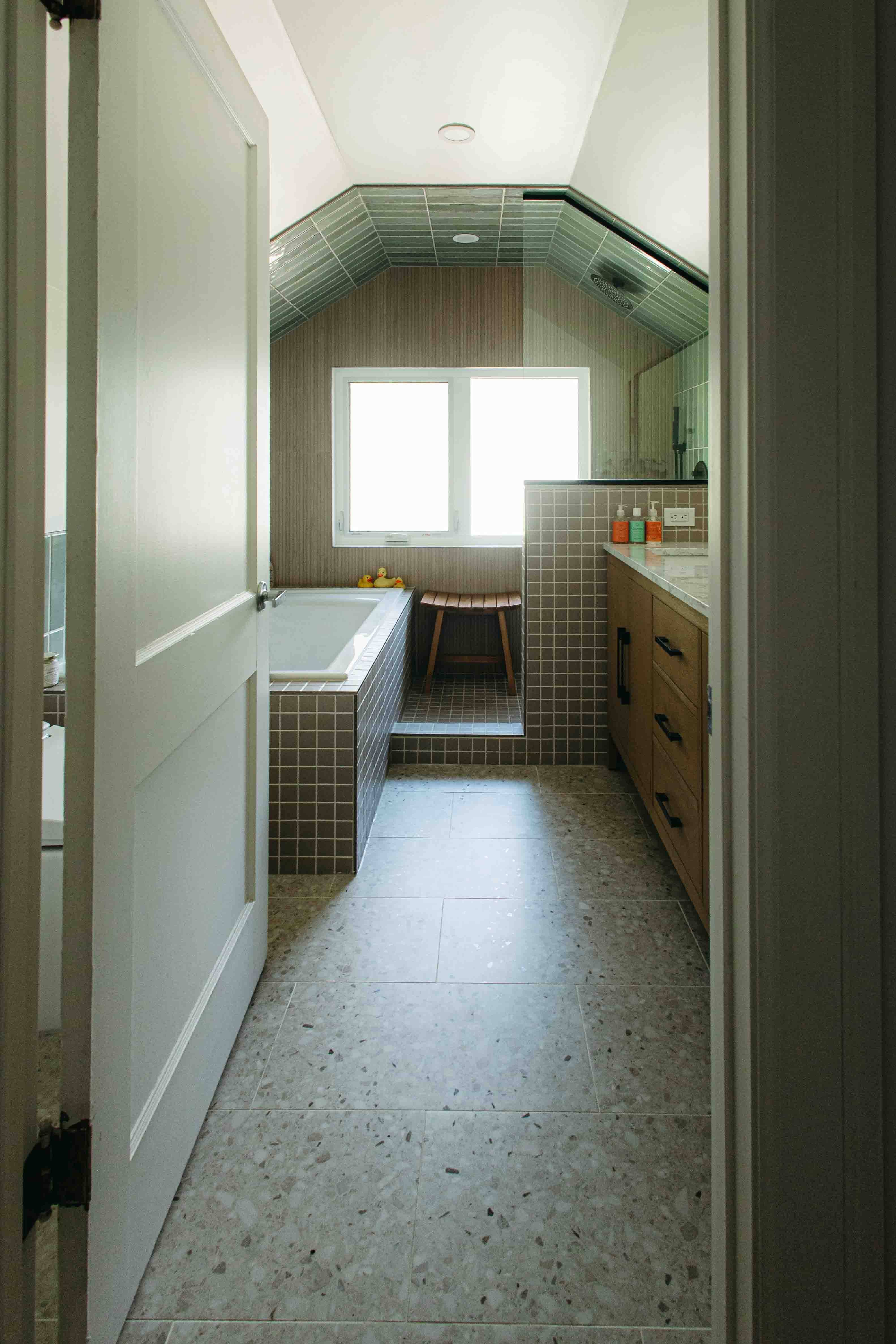 A Saskatoon Washroom reno wide shot