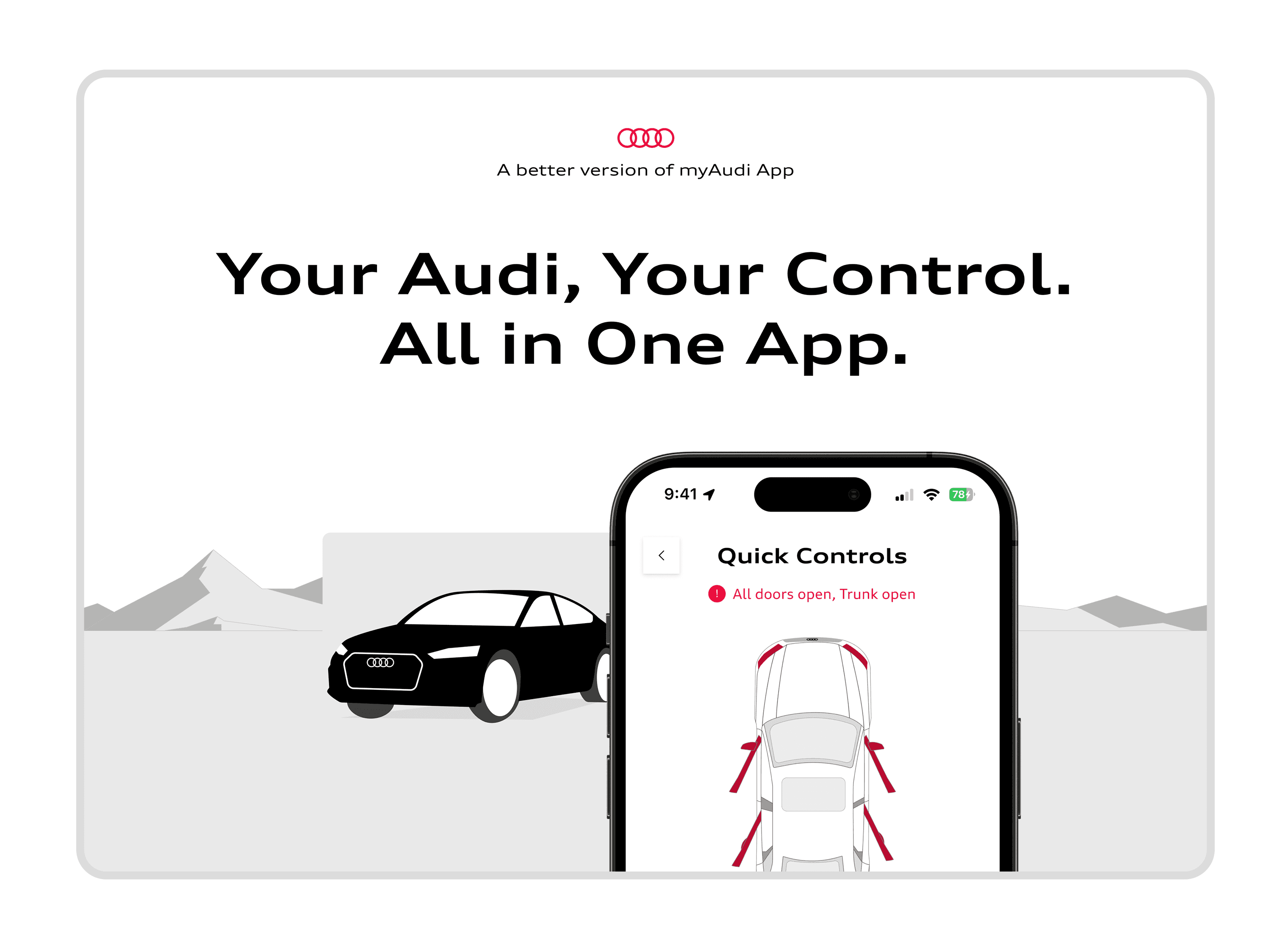 myaudi app cover image