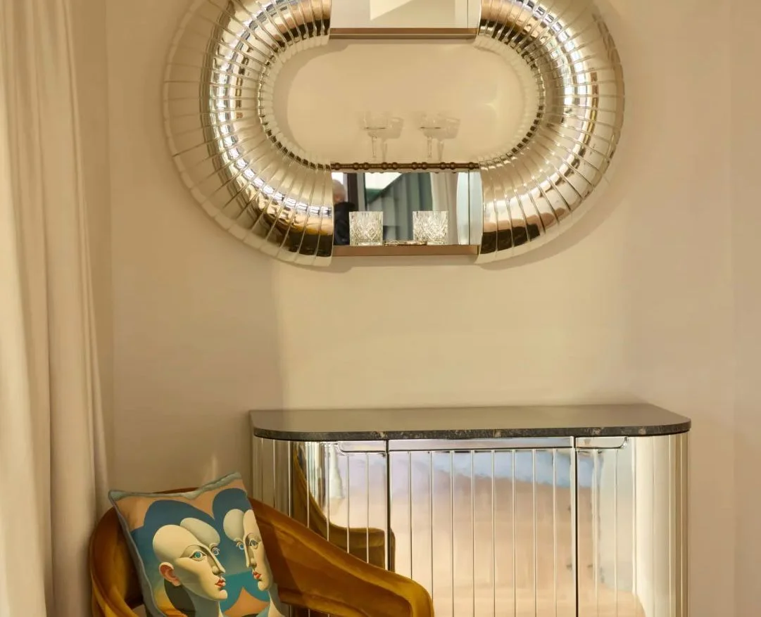 Young black woman with long dark hair outdoors