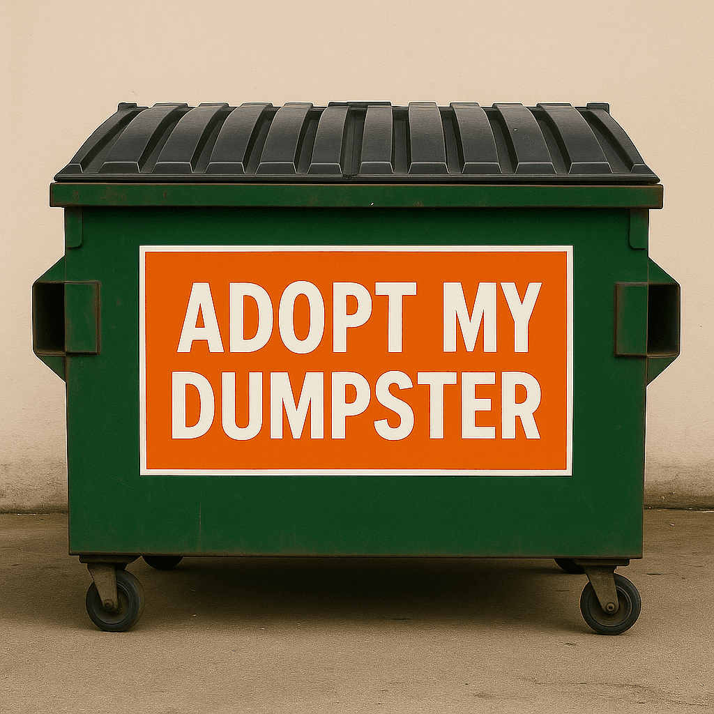 Adopt My Dumpster