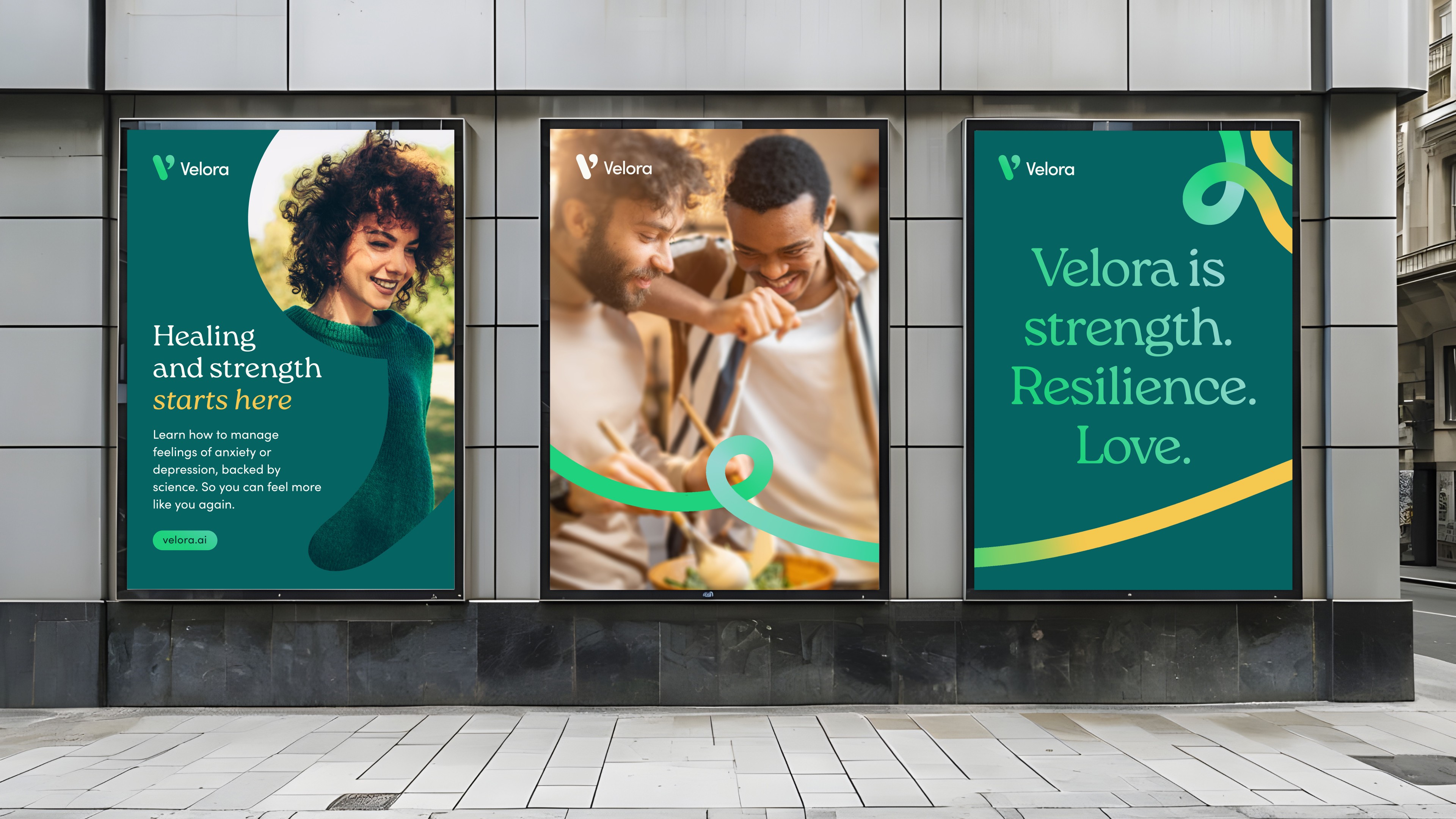 Velora campaign creative