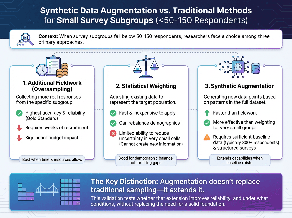 Comparison of Synthetic Data Augmentation vs Traditional Methods
