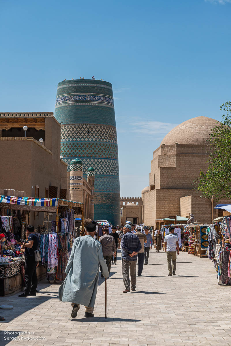 Khiva, Uzbekistan by photographer Sergei Chyrkov. Хива, Узбекистан, фотограф: Сергей Чирков.