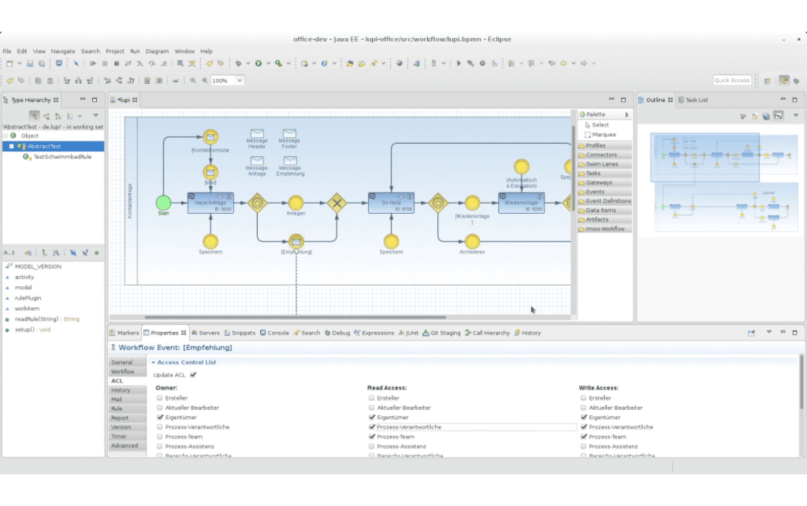  Imixs-Workflow working space