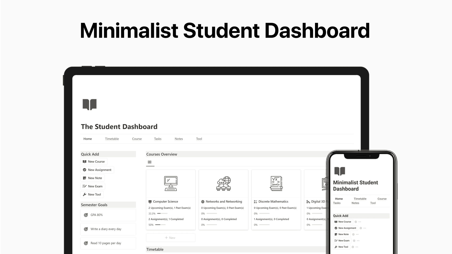 20 Best and Free Notion Templates for Students