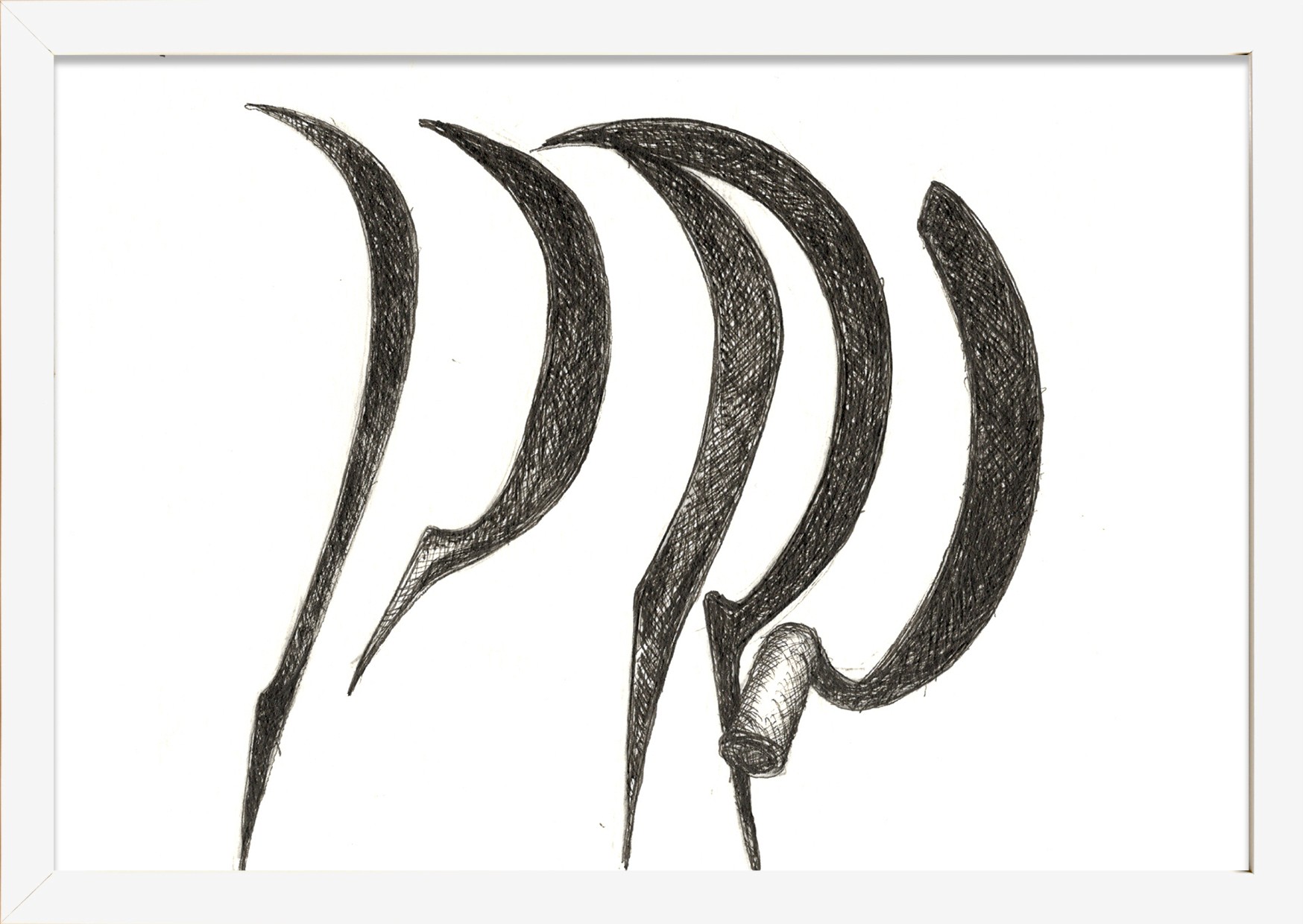 herd of sheep on road painting