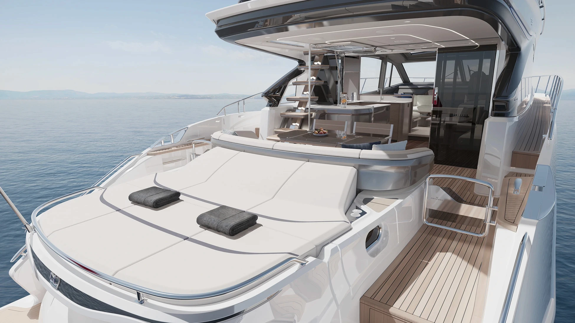 Princess S65 Aft