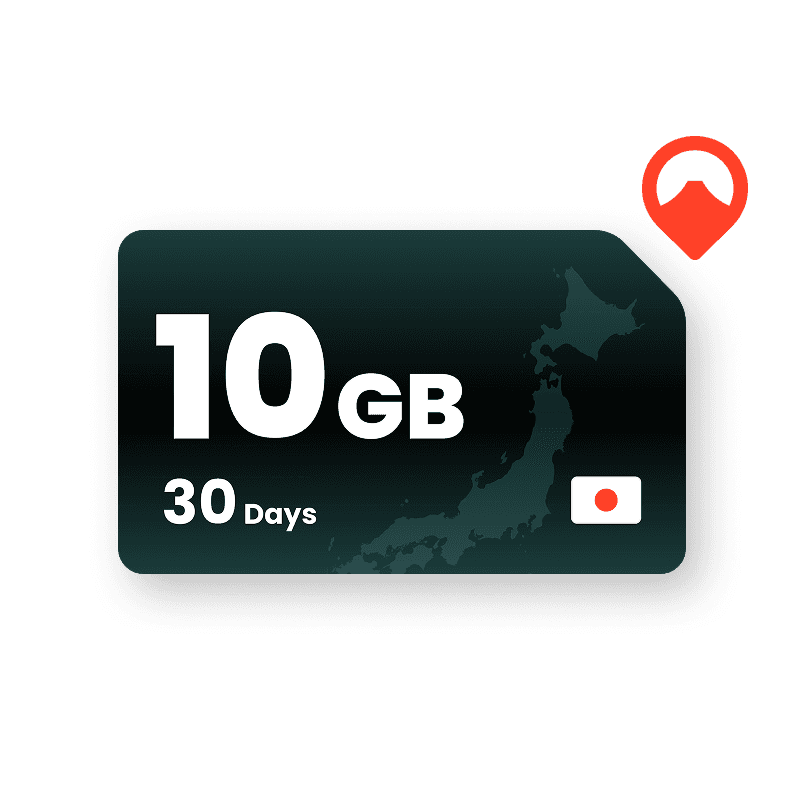10GB Data Plan for Japan