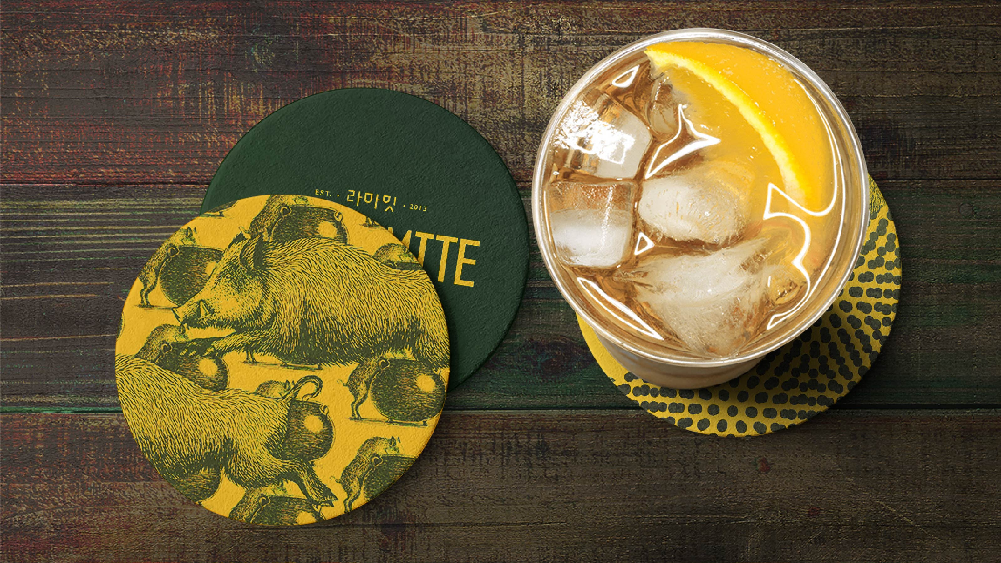 LaMarmite coaster design