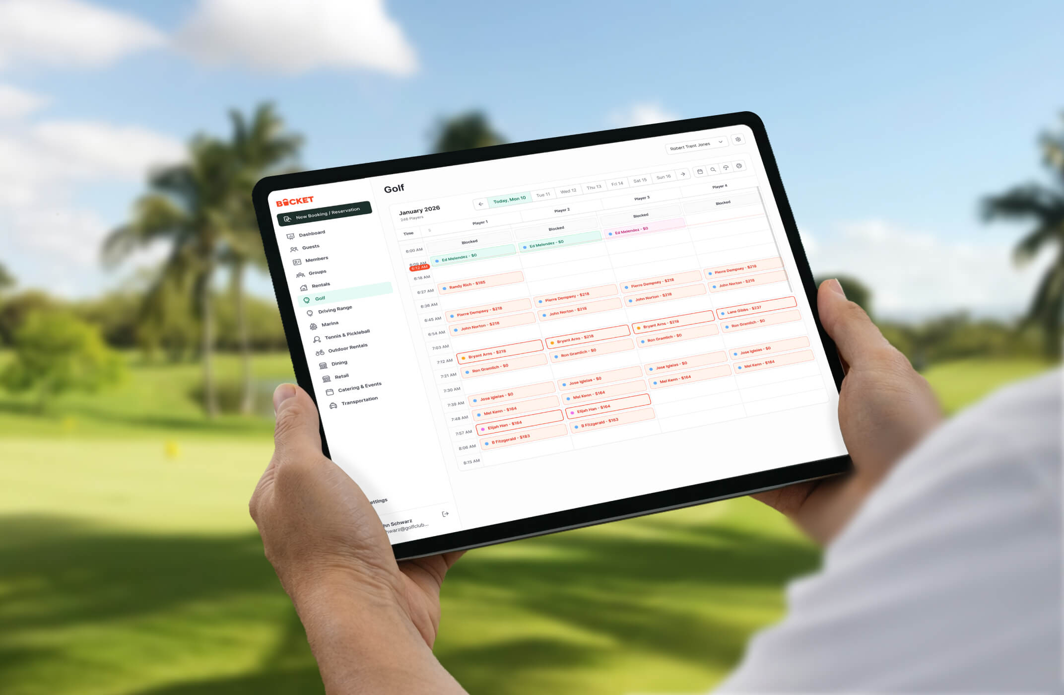 A mockup of Freelio's mobile app