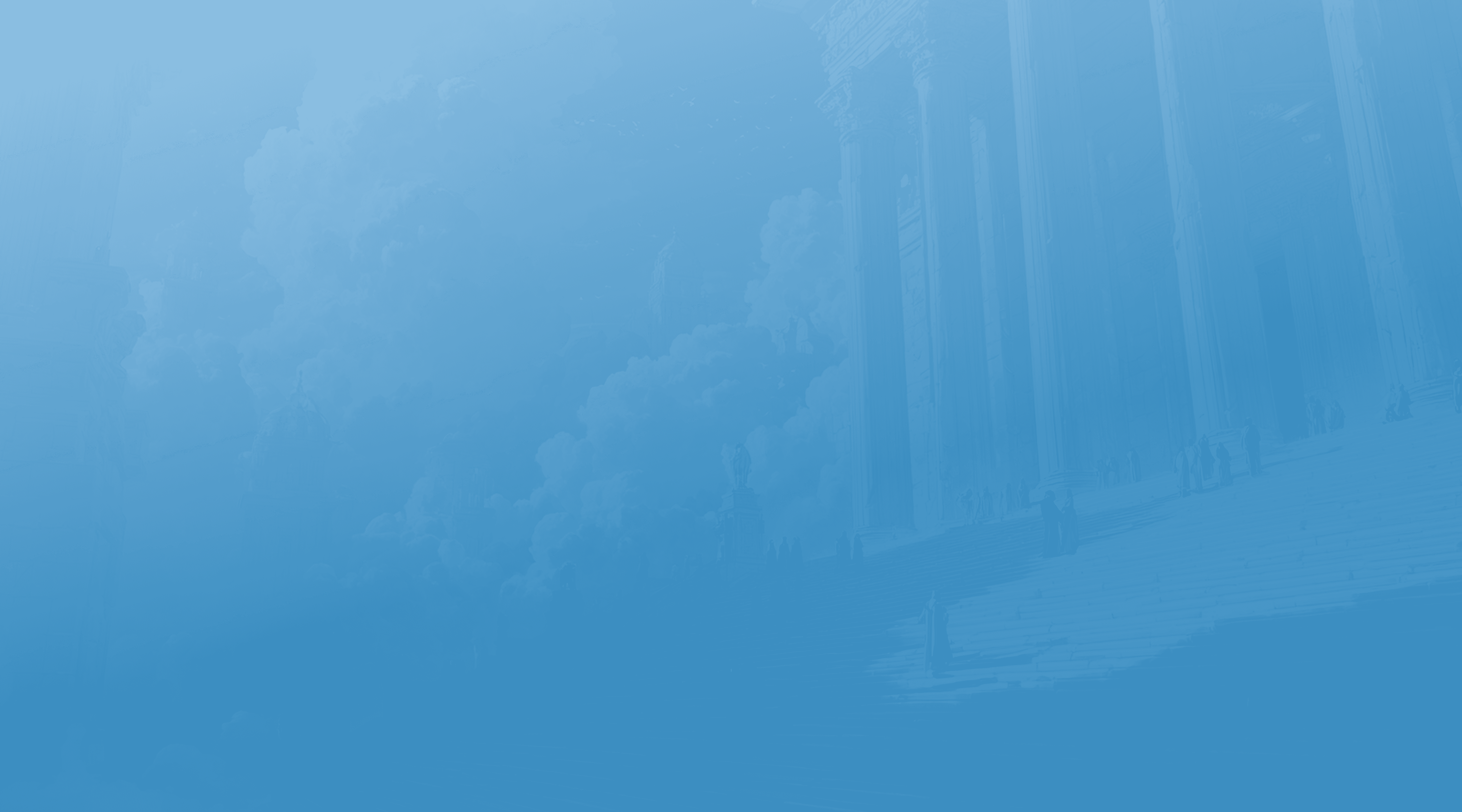 Soft white clouds on a light background, decorative visual for website design