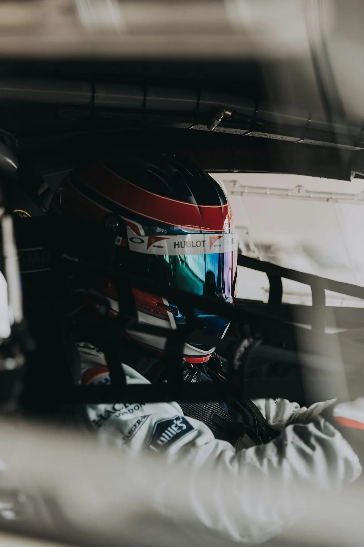REDLINE drivers sharing feedback at the circuit