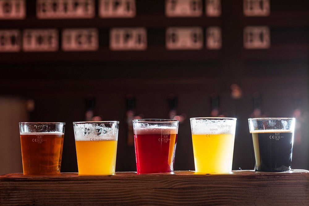 Crafter Bar beer tasting