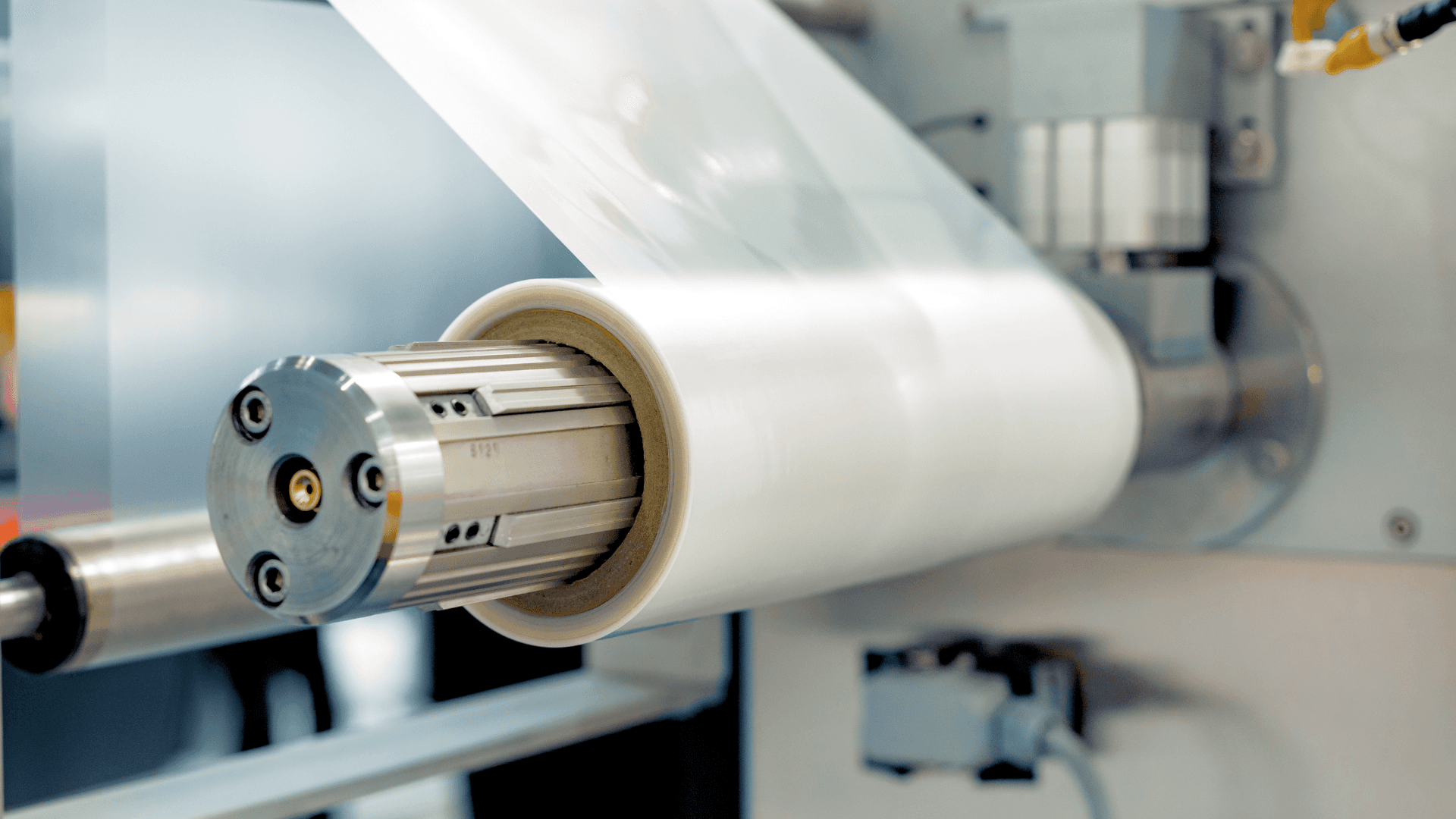 Biodegradeable plastic film.