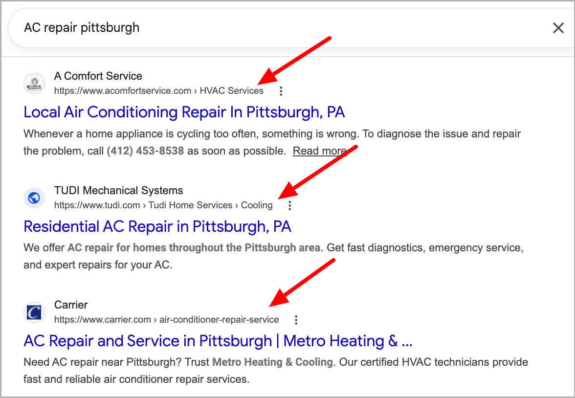 AC repair pittsburgh - Google Search