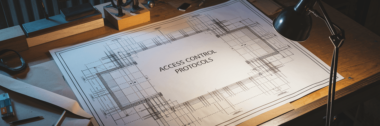 Blank access control section on network blueprint.