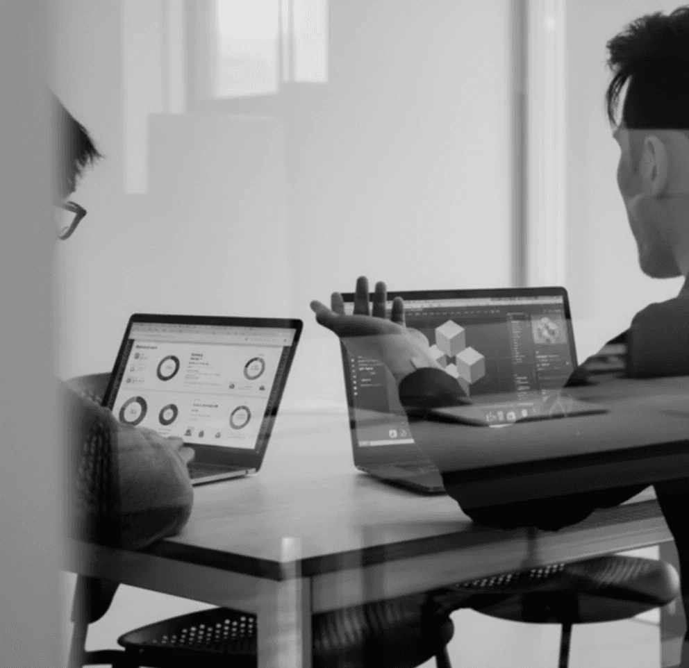 man using MacBook