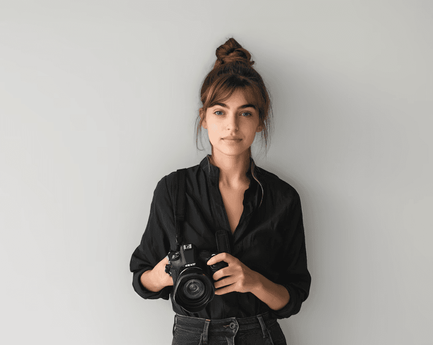 Girl with a camera