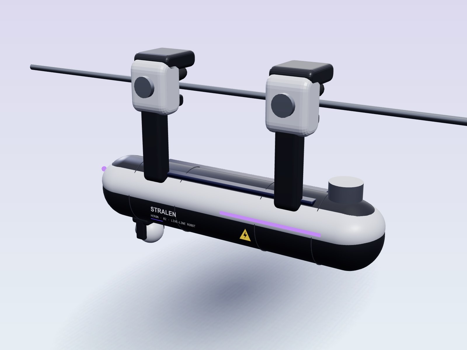 Stralen Heron, line robot