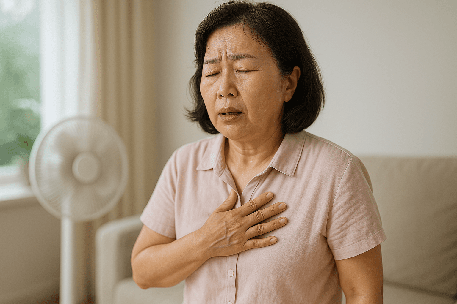 명치 막힘과 복부팽만으로 고생했던 60세 여성의 위장 회복기