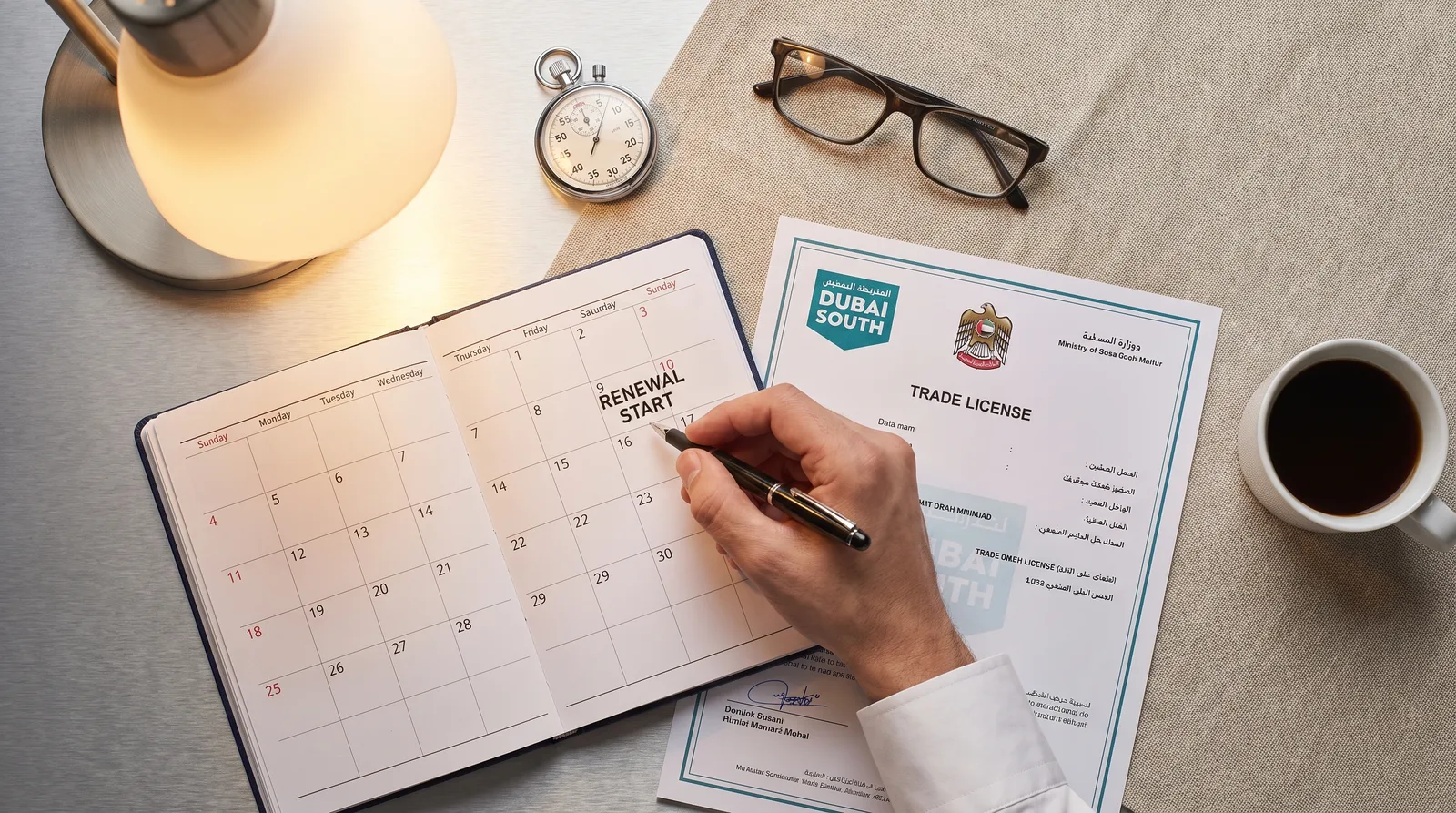 When Should You Start Your Dubai South License Renewal